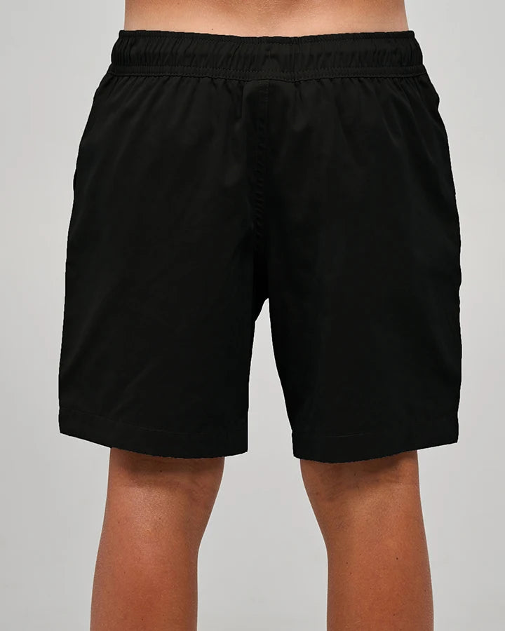 The Mad Hueys Stranded Youth 16" Shino Shorts | Black