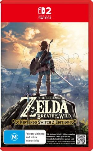 NINTENDO SWITCH 2 THE LEGEND OF ZELDA BREATH OF THE WILD