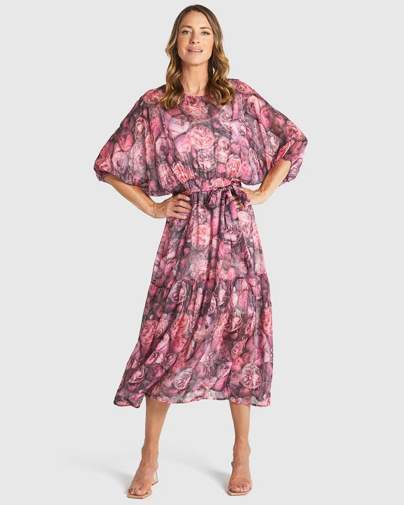 FATE+BECKER PHENOMENON DRESS PEONY