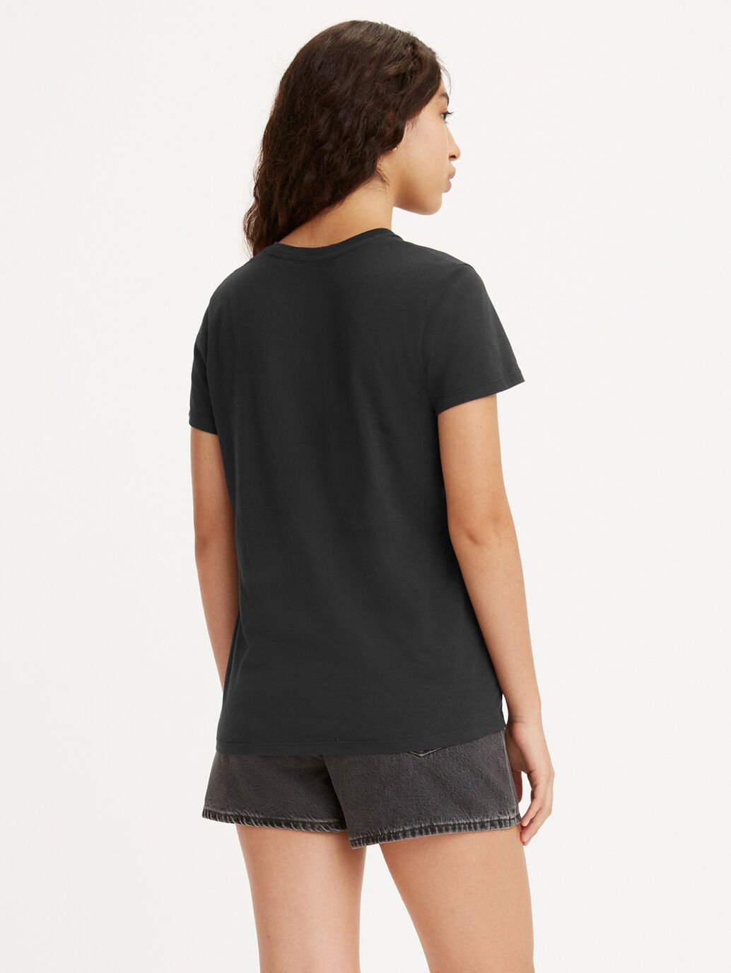 LEVI'S THE PERFECT TEE AUTHENTIC WESTERN WEAR BLACK OYSTER