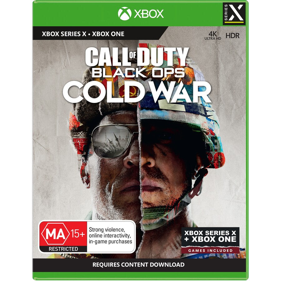 XBOX ONE CALL OF DUTY BLACK OPS COLD WAR