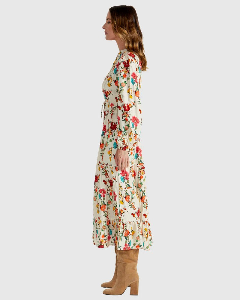 FATE+BECKER GUADALUPE DRESS CREAM RIO