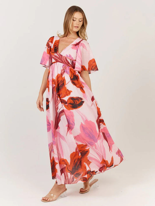FATE+BECKER CONFESSIONS DRESS TULIP