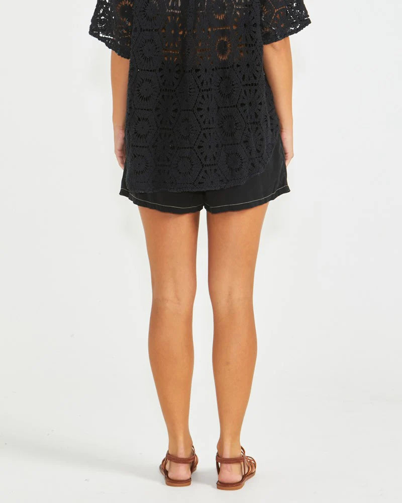 SASS SEVILLE SHORTS BLACK