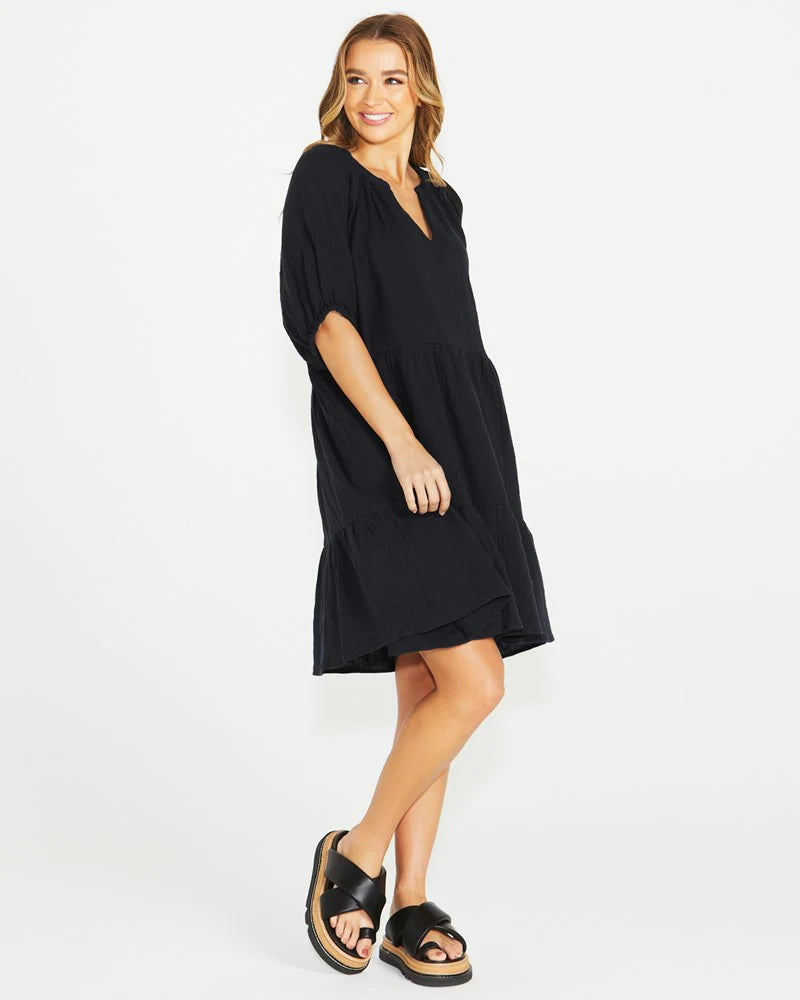 SASS HENNY DRESS BLACK