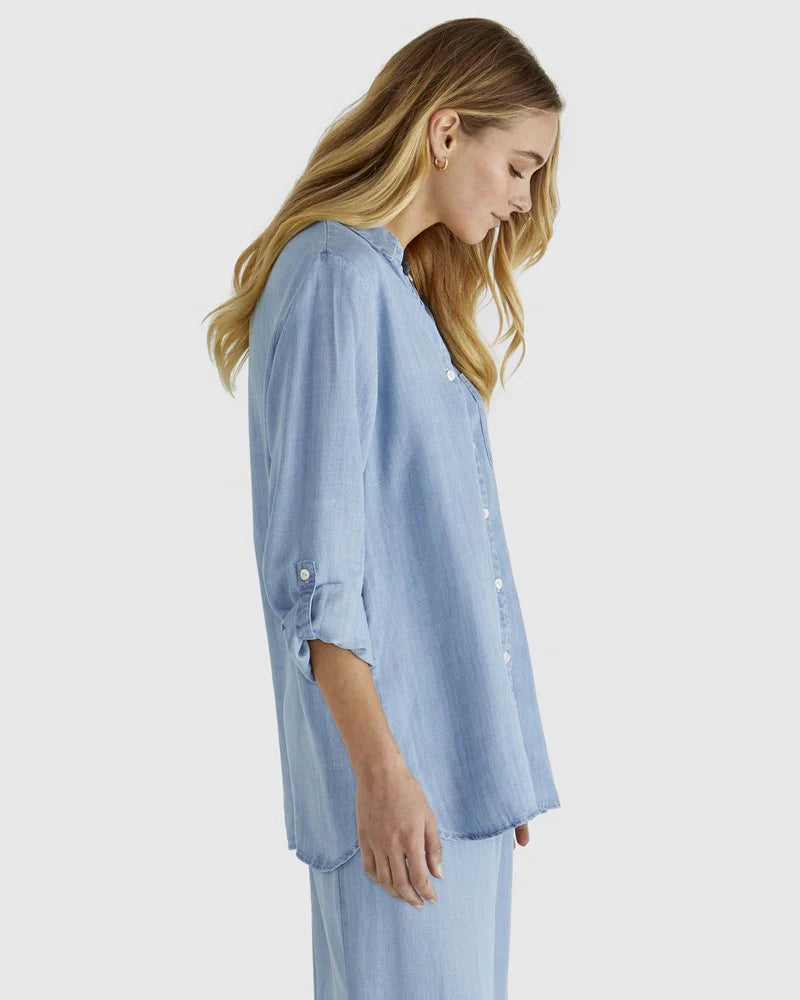 SASS RYE SHIRT CHAMBRAY