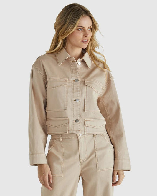 SASS REECE JACKET TAN