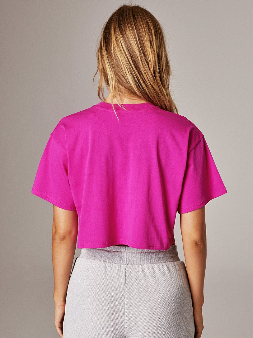 RUNNING BARE STREET STYLE CROP TEE JAIPUR