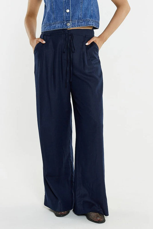 Sass Beth Tailored Pant | Navy