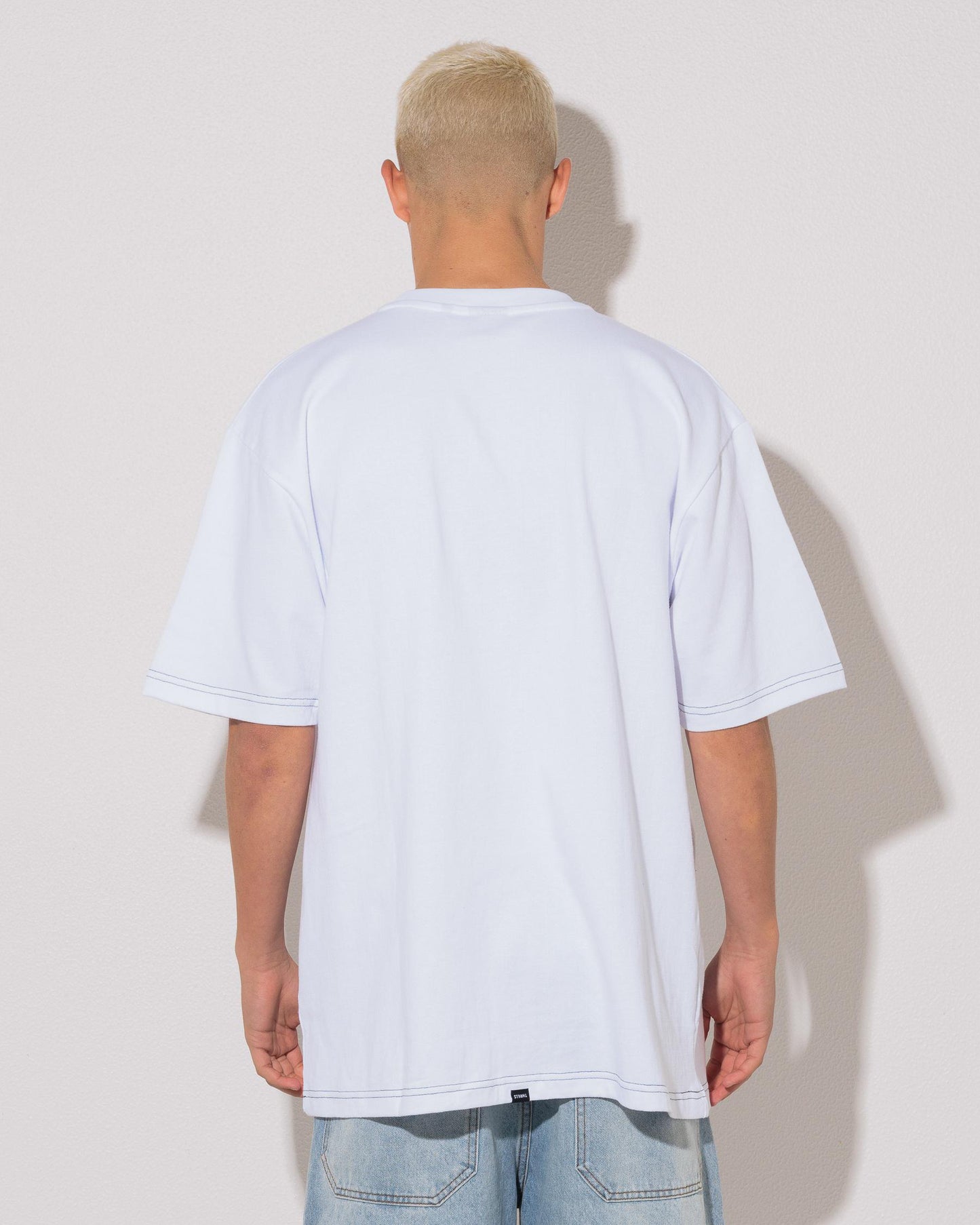 Thrills Ornate Levels Oversize Tee | White