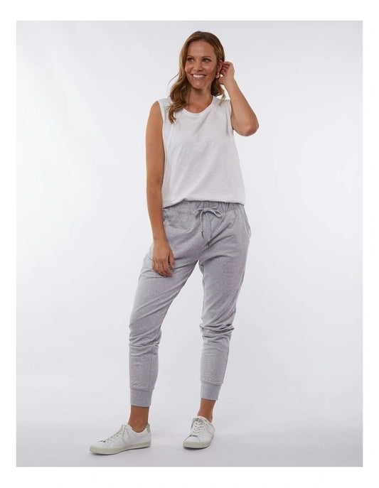 FOXWOOD LAZY DAYS PANT GREY MARLE