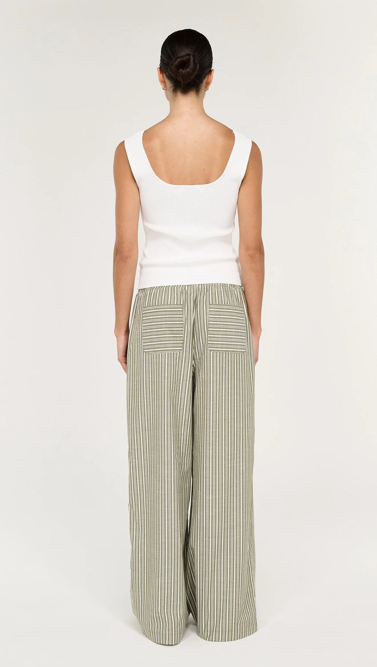 Staple The Label Vera Knit Tank | White
