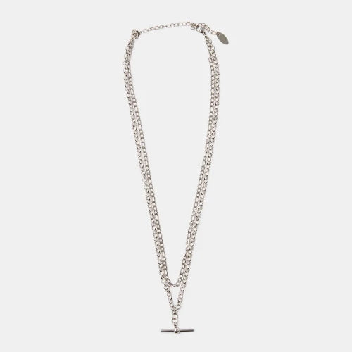 Milla Hart Oda Layered Necklace | Silver