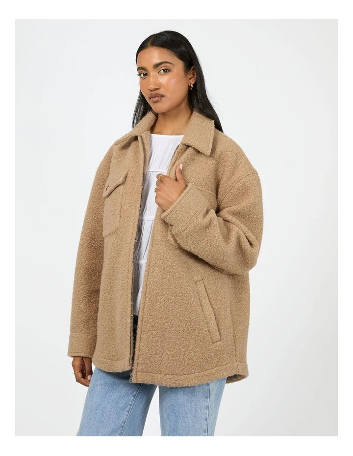 ALL ABOUT EVE ARIA SHACKET TAN