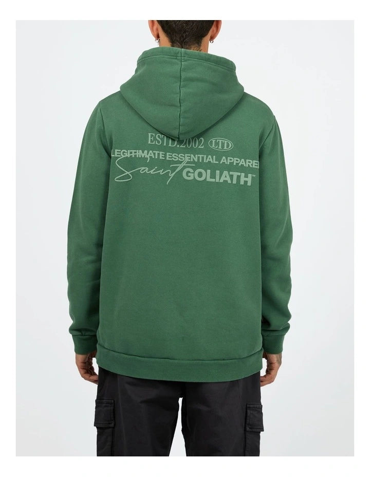 ST GOLIATH MEMORY HOODIE GREEN