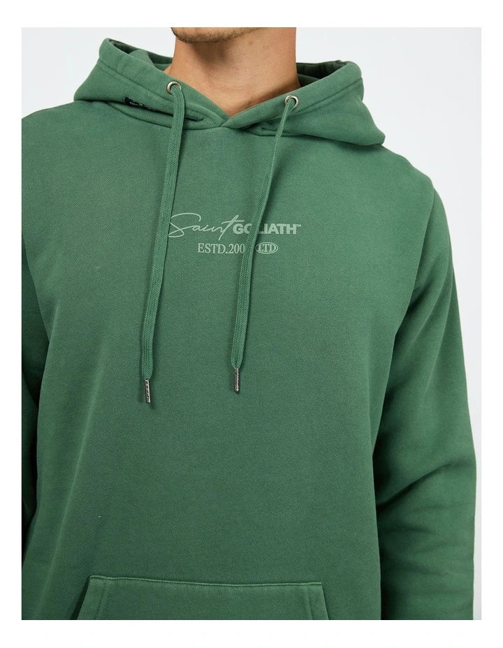ST GOLIATH MEMORY HOODIE GREEN