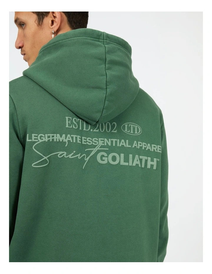 ST GOLIATH MEMORY HOODIE GREEN