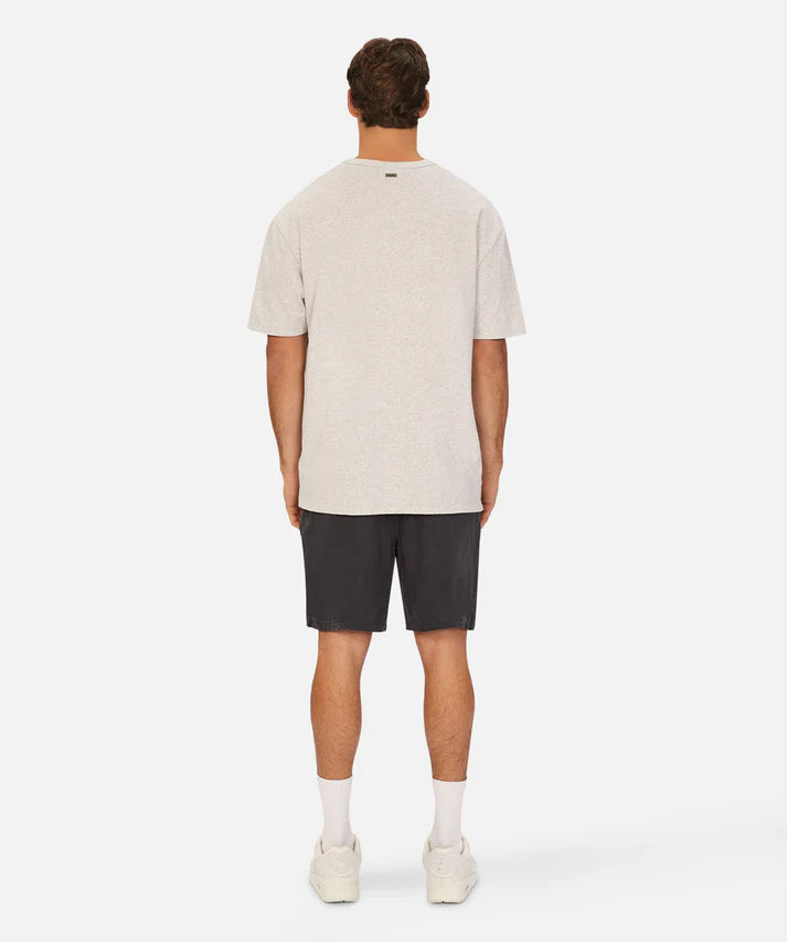 INDUSTRIE THE MARINA LINEN SHORT DARK NAVY