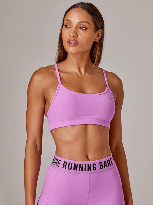 RUNNING BARE GELATO PUSH UP SPORTS BRA LOTUS BLOS