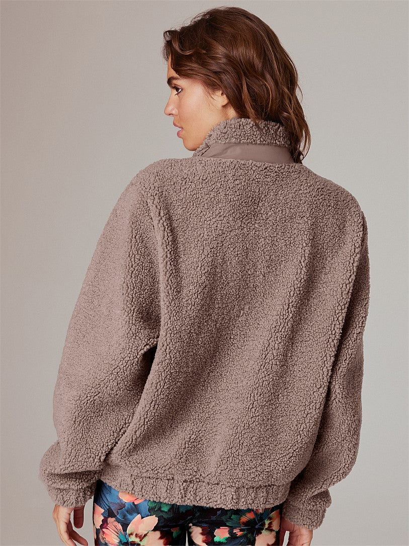 RUNNING BARE NOMAD ZIP JACKET DRIFTWOOD