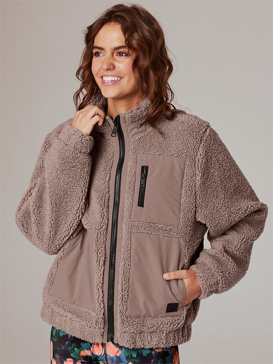 RUNNING BARE NOMAD ZIP JACKET DRIFTWOOD