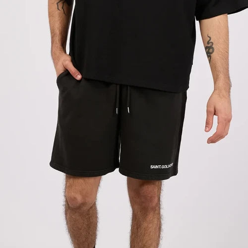St Goliath ID Fleece Short | Washed Black