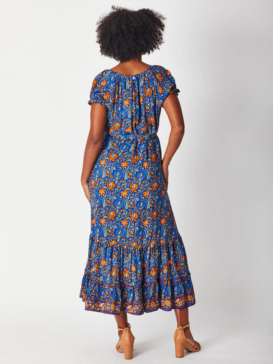 LUNA SKY MAXI MAGIC DRESS BLUE