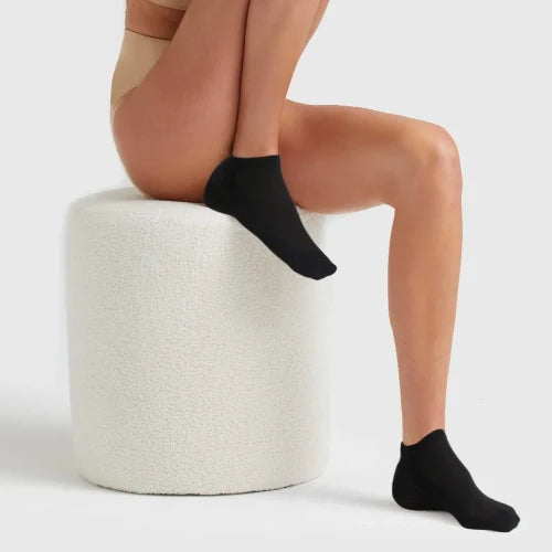Ambra Active Sock 3p | White/Black/Grey Marle