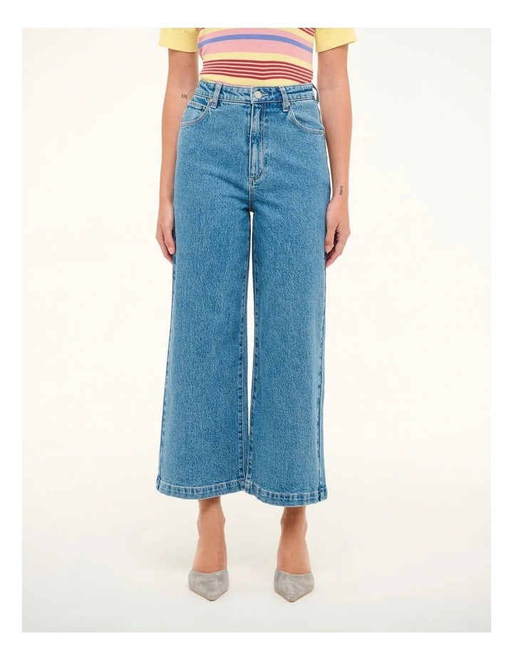 Abrand 94 Wide Crop Length | Maya Blue