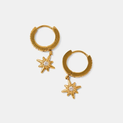 Milla Hart Aya Drop Earrings | Gold