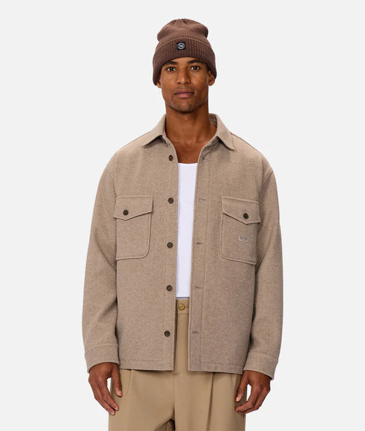INDUSTRIE THE NEW COLEMAN JACKET TAUPE