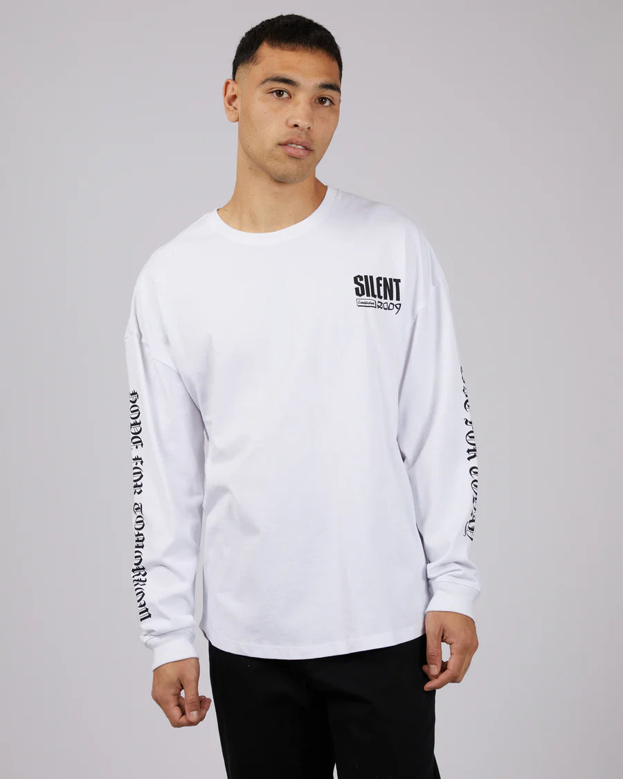 SILENT THEORY UPRISING TOP WHITE