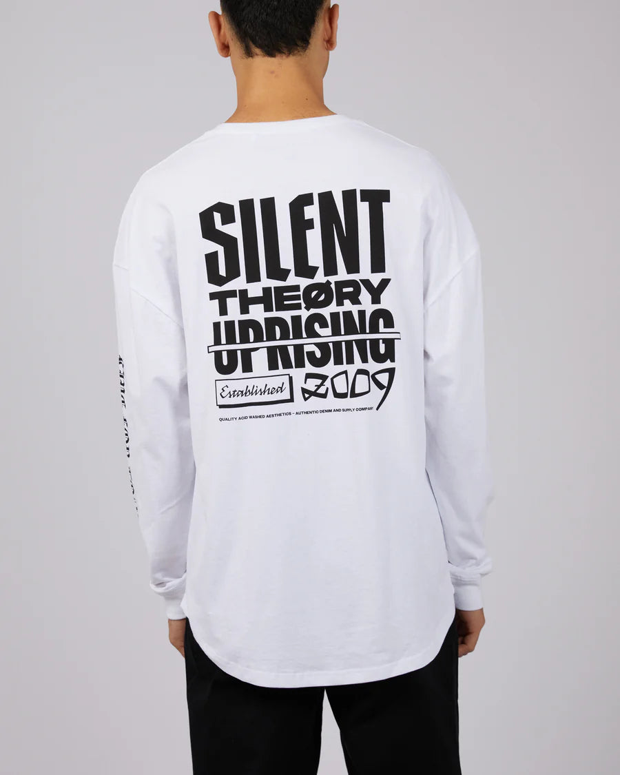 SILENT THEORY UPRISING TOP WHITE