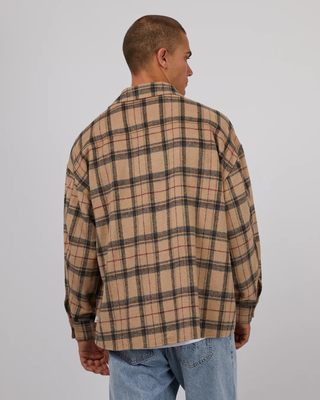 SILENT THEORY RANCH OVERSHIRT TAN