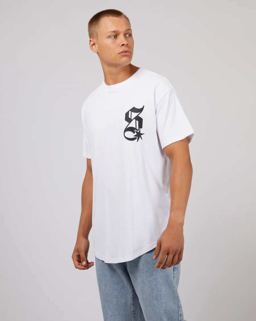 SILENT THEORY CHARGE TEE WHITE