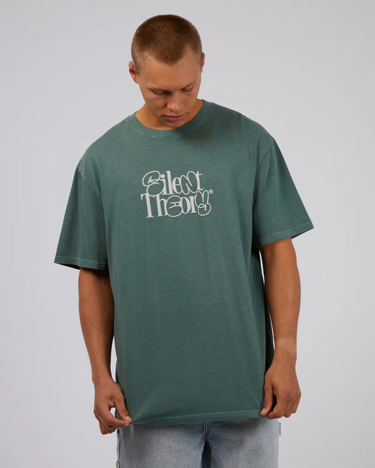 SILENT THEORY BUBBLE TEE GREEN