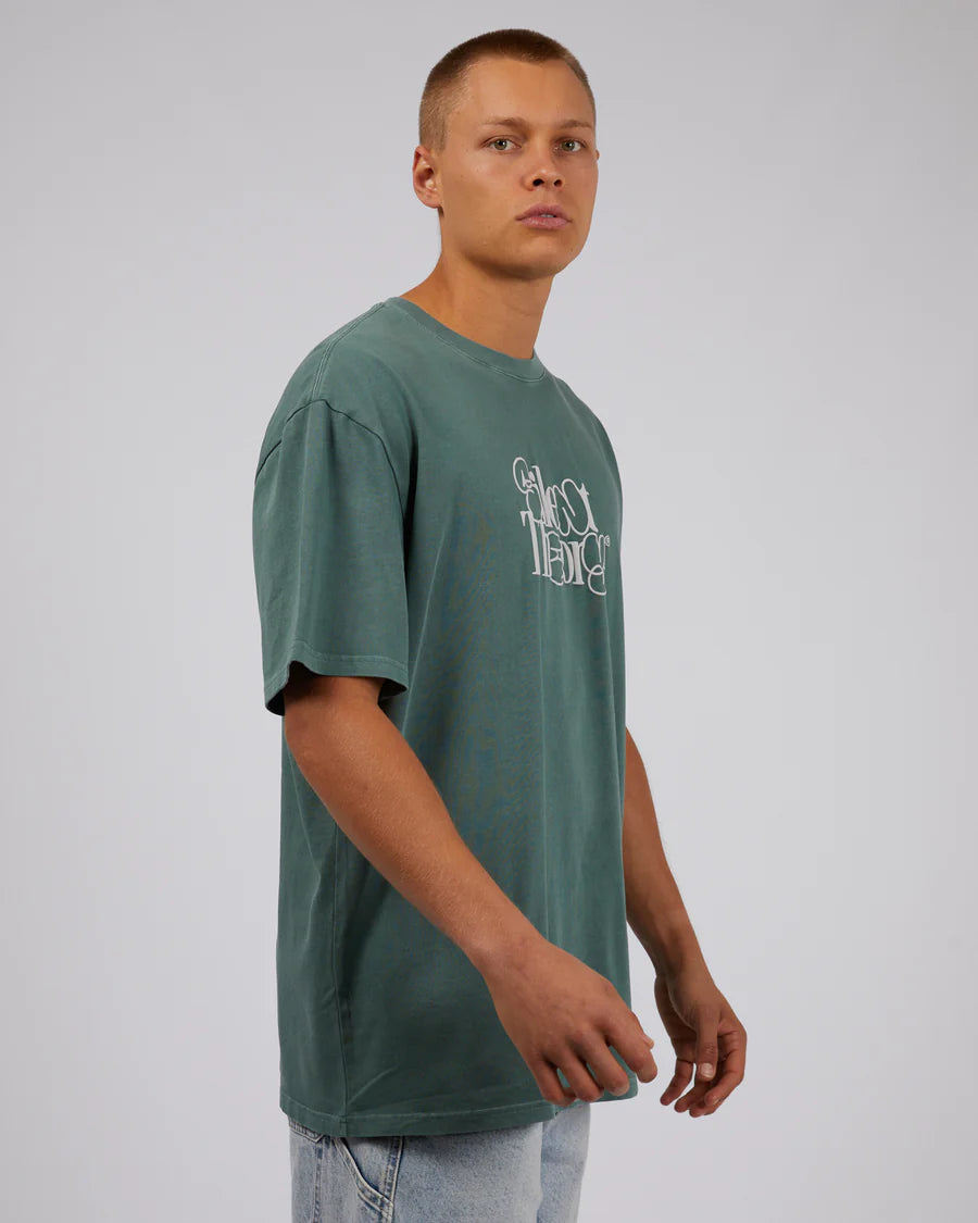 SILENT THEORY BUBBLE TEE GREEN