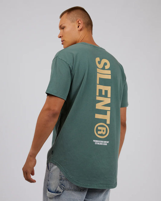 SILENT THEORY PREMO TEE GREEN