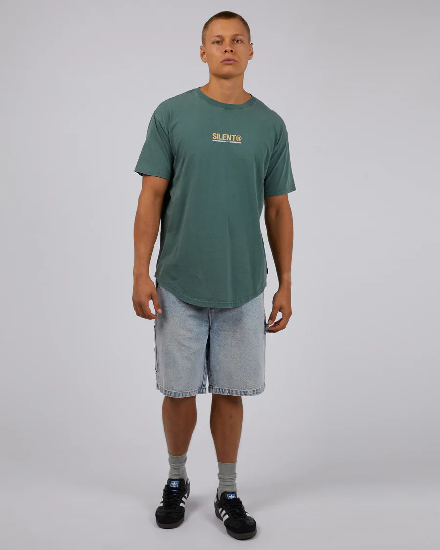 SILENT THEORY PREMO TEE GREEN