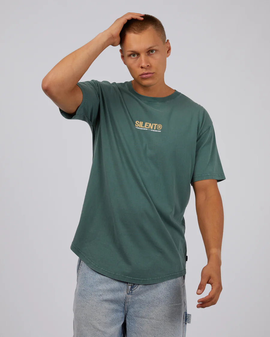 SILENT THEORY PREMO TEE GREEN