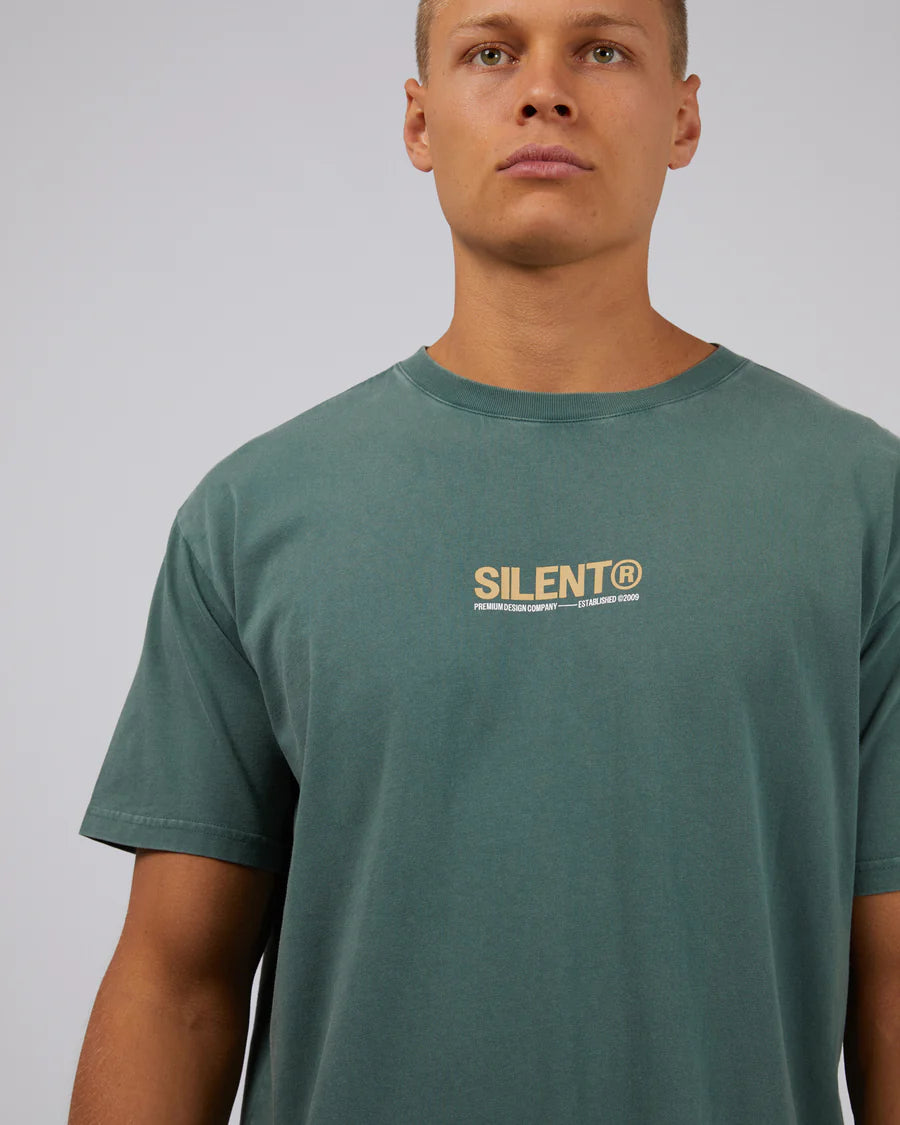 SILENT THEORY PREMO TEE GREEN