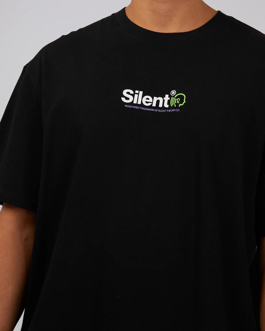 SILENT THEORY SOUND MACHINE TEE BLACK