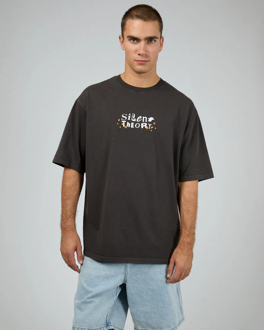 Silent Theory World Tee Coal