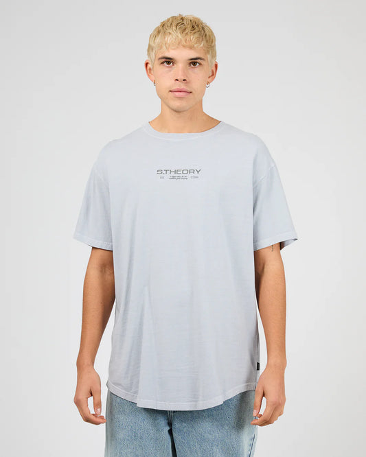 Silent Theory Ridge Scoop Tee | Sky