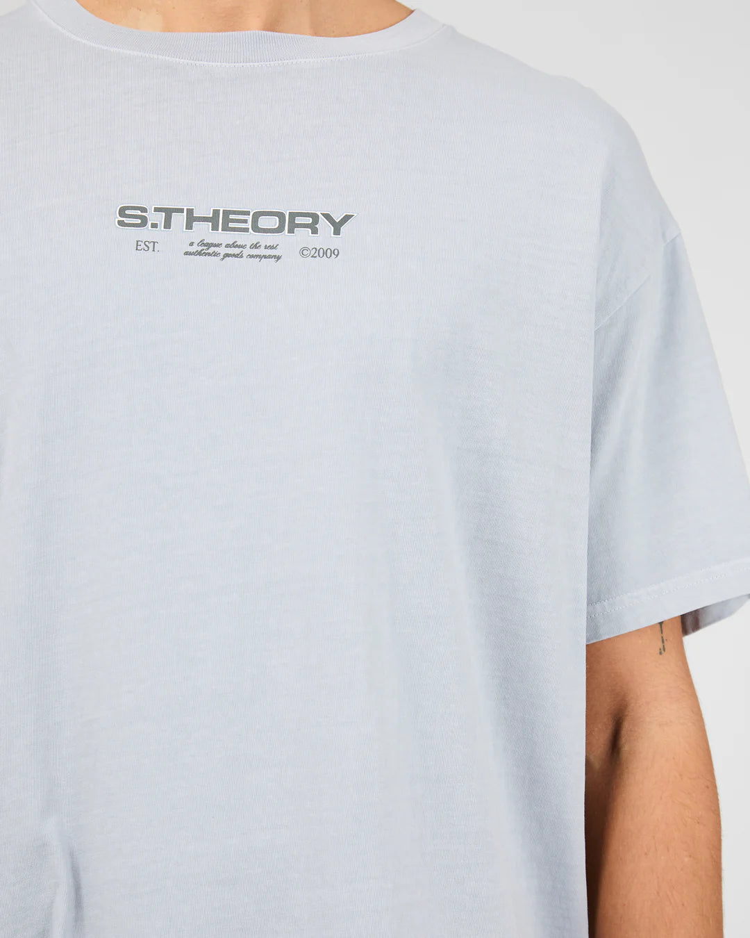 Silent Theory Ridge Scoop Tee | Sky