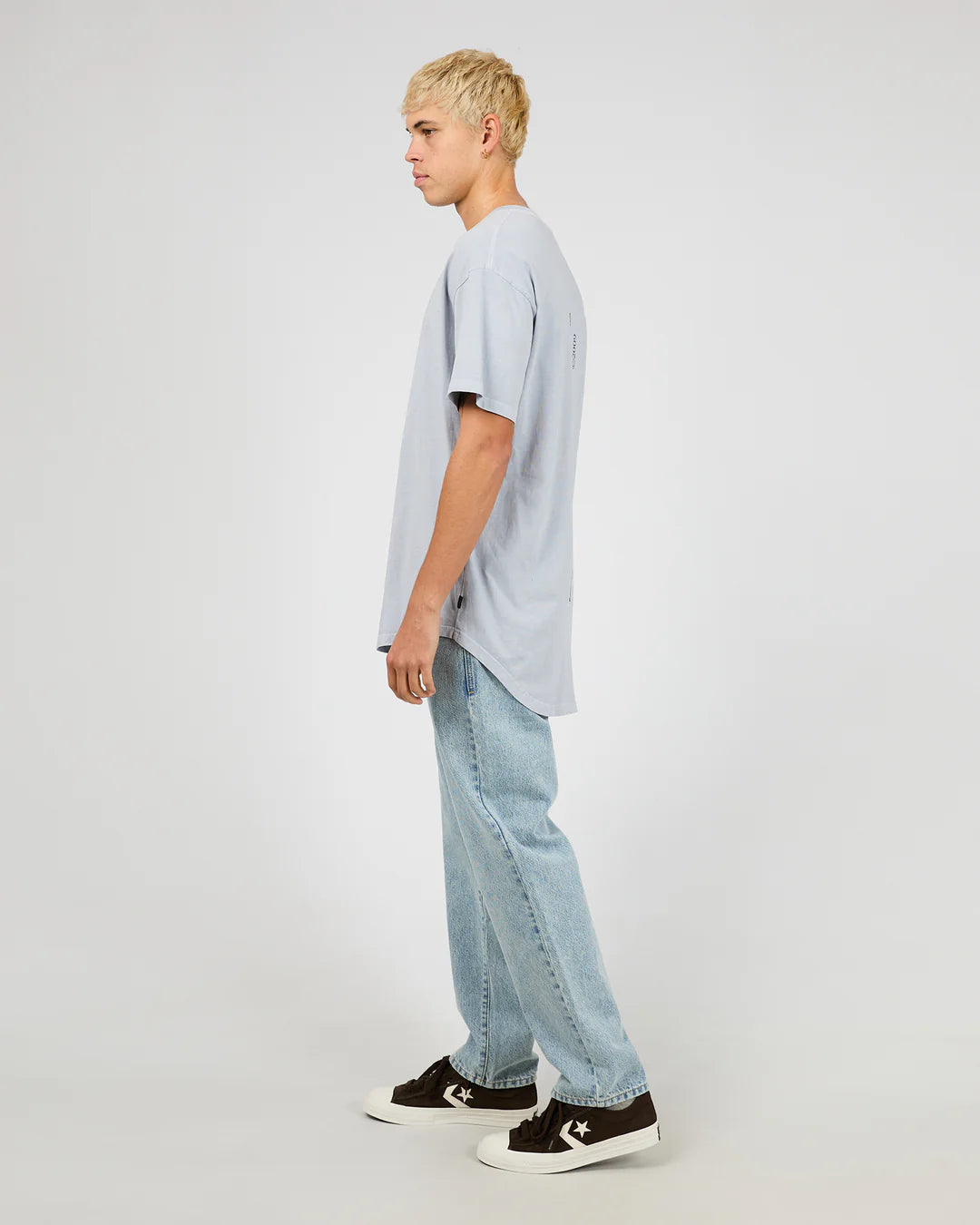 Silent Theory Ridge Scoop Tee | Sky