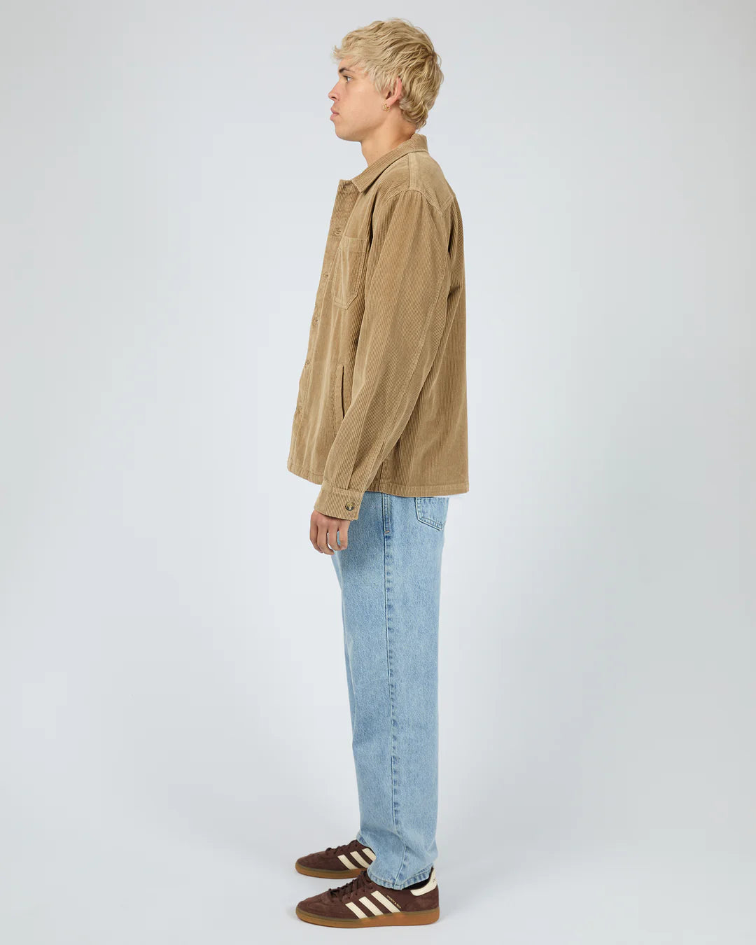 Silent Theory Jameson Cord Shirt | Tan