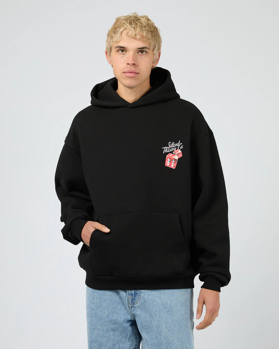 Silent Theory Dice Hoodie | Black