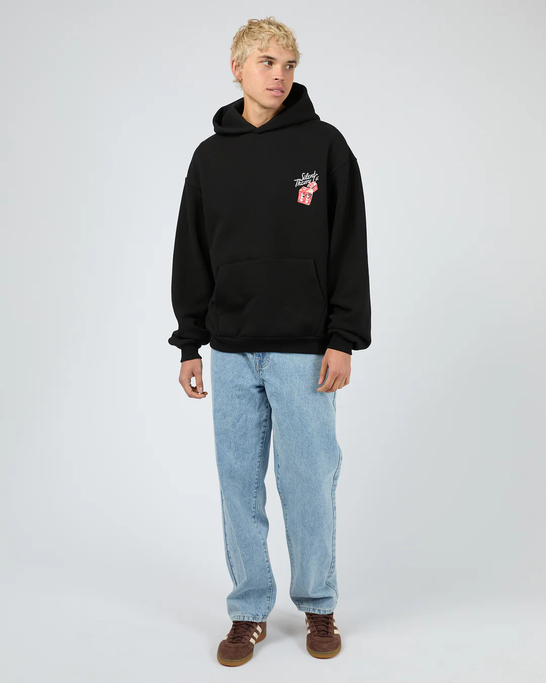 Silent Theory Dice Hoodie | Black