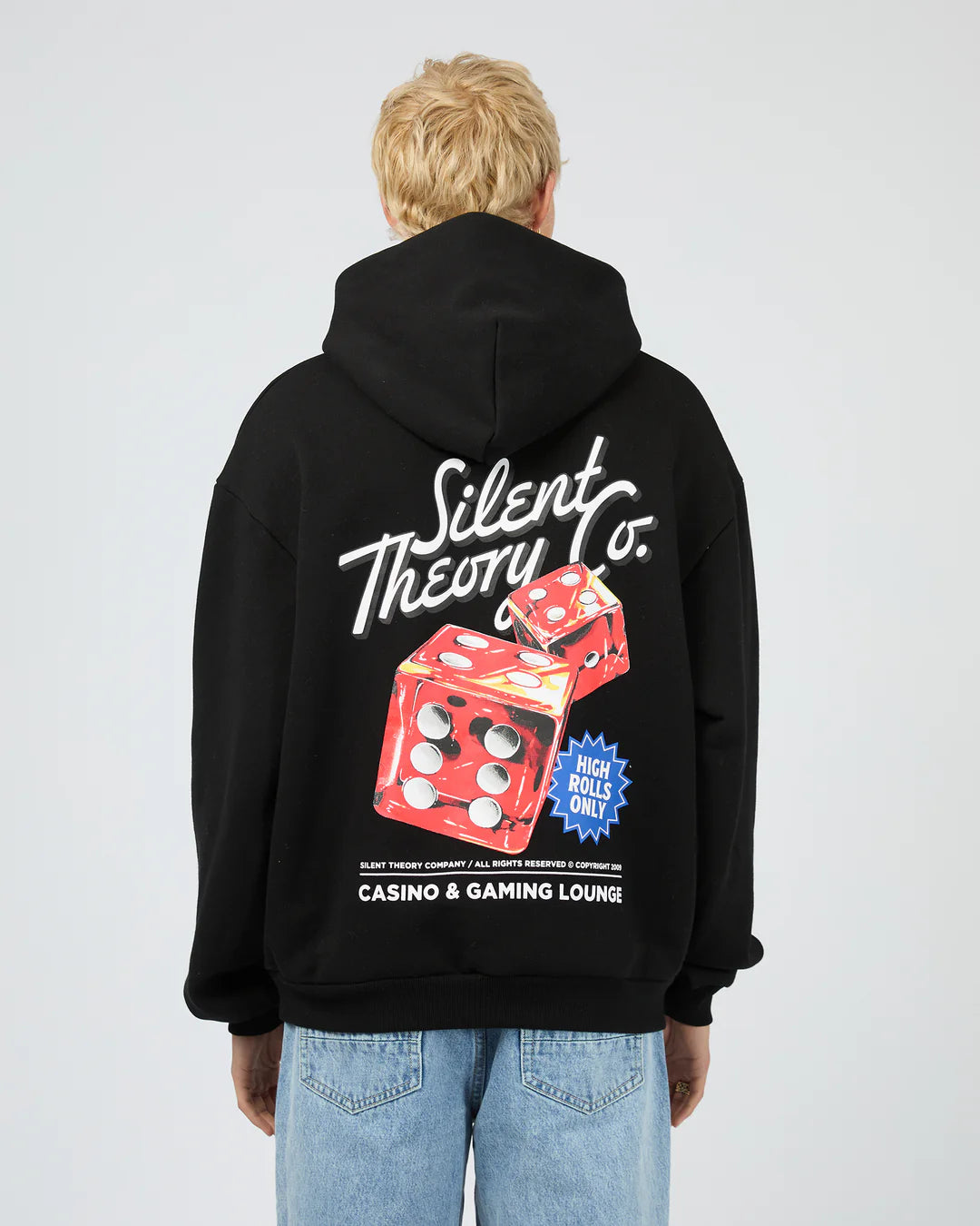 Silent Theory Dice Hoodie | Black